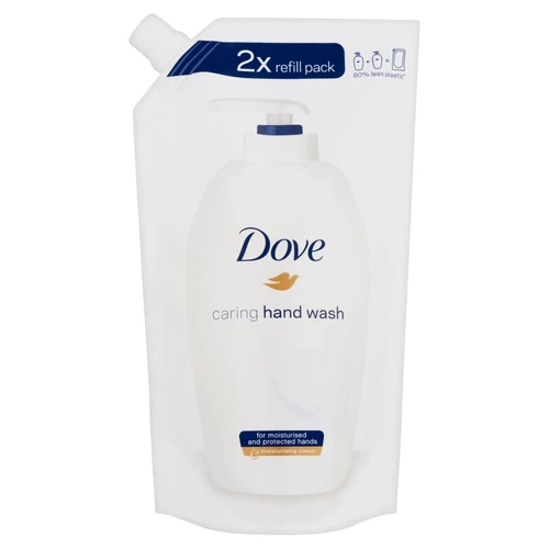 Dove Caring Hand Wash Szépségápoló Folyékony Krémszappan utántöltő 500 ml