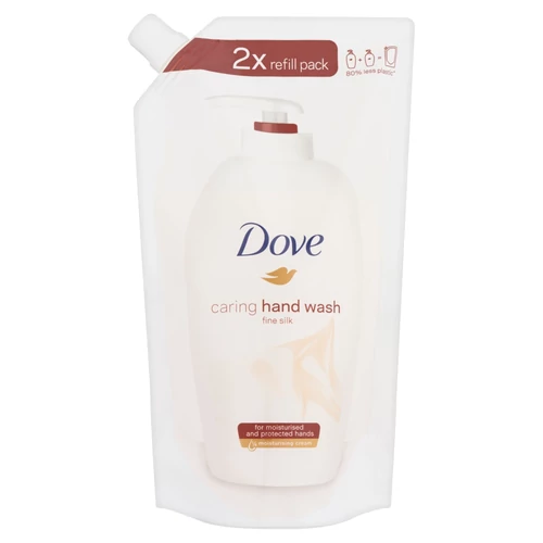 Dove Caring Hand Wash Fine Silk Folyékony Krémszappan utántöltő 500 ml
