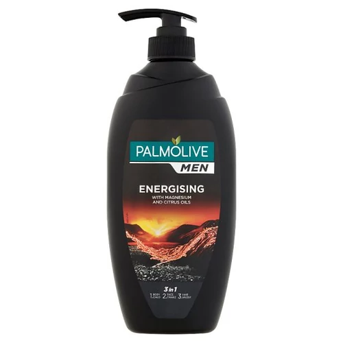 Palmolive Men 2in1 Energising Tusfürdő és Sampon pumpás 750 ml
