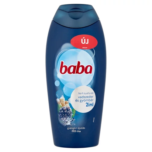 Baba Férfi Tusfürdő 2in1 Vadszeder & Gyömbér 400 ml