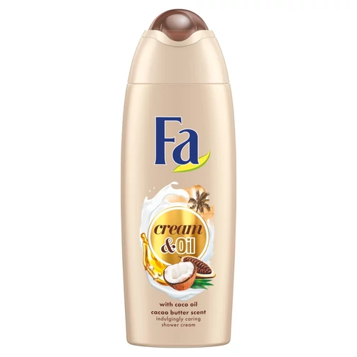 Fa Cream & Oil Tusfürdő Kakaóvajjal és Kókuszolajjal 250 ml