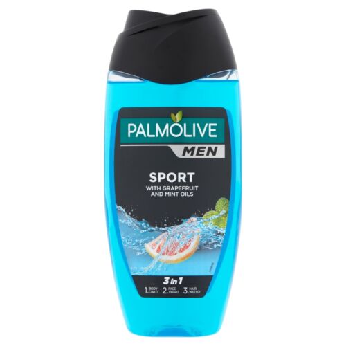 Palmolive Men 3in1 Sport Tusfürdő Testre, Arcra és Hajra 250 ml
