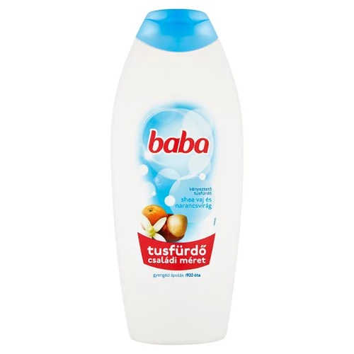 Baba Tusfürdő Sheavaj & Narancsvirág 750 ml