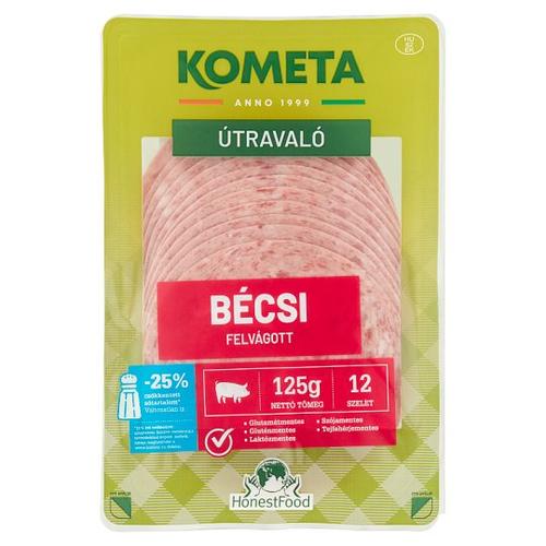 Kometa Útravaló szeletelt bécsi felvágott 12 szelet 125 g
