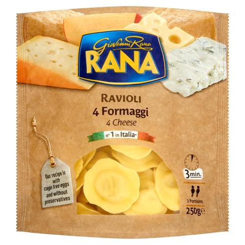 Giovanni Rana Ravioli tojásos, friss tészta sajtos töltelékkel 250 g