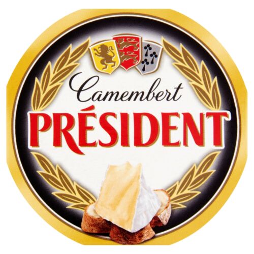 Président Camembert Sajt Natúr 120 g