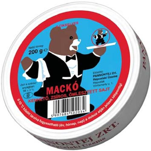 Mackó Körcikkelyes Sajt 6 adag, 200 g