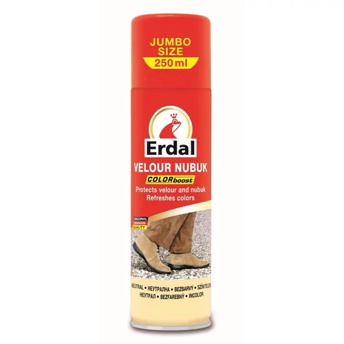 Erdal Velúr - Nubuk Cipőspray Színtelen 250 ml