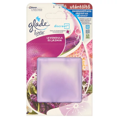 Brise Glade Discreet Illatosító Utántöltő Levendula és Jázmin 8 g