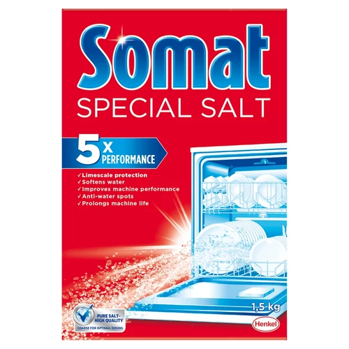 Somat Vízlágyító Só Mosogatógéphez 1,5 kg