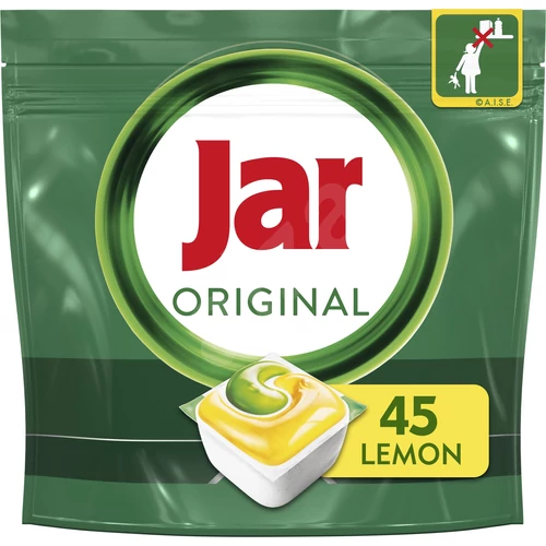 Jar Original Lemon All In One Mosogatókapszula, 45 db