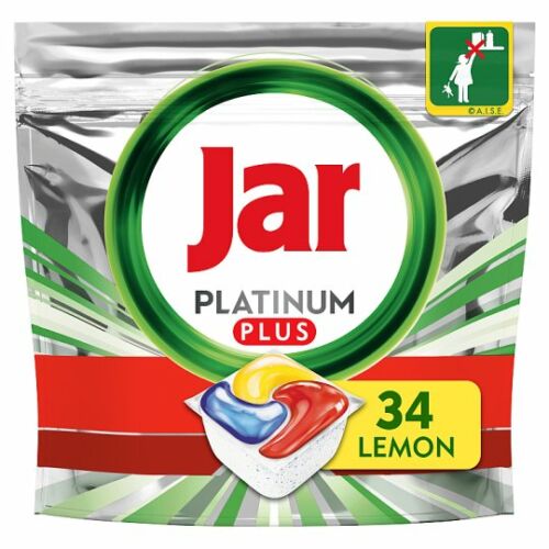 Jar Platinum Plus Lemon All In One Mosogatókapszula, 34 db