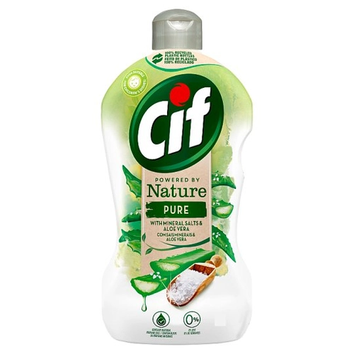 Cif Powered by Nature Pure kézi mosogatószer 450 ml