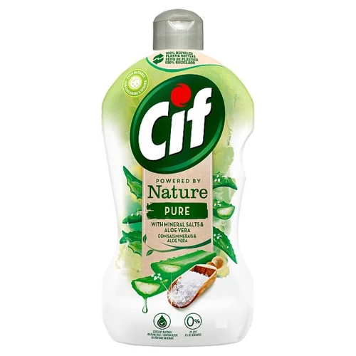 Cif Powered by Nature Pure kézi mosogatószer 450 ml