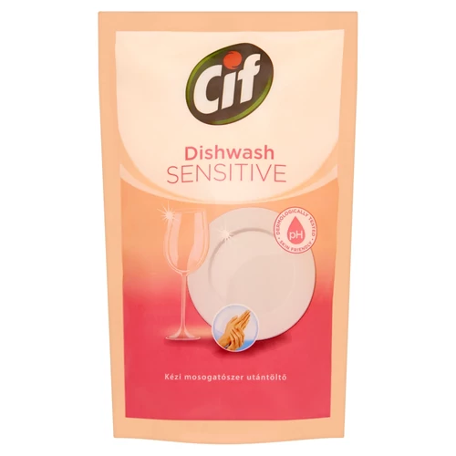 Cif Mosogatószer Sensitive utántöltő 500 ml (#18)