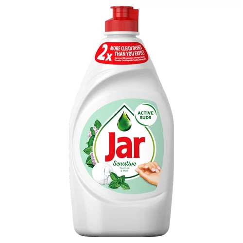 Jar Mosogatószer Sensitive Tea Tree & Mint 450 ml (#21)