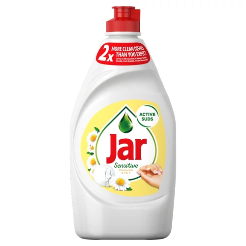 Jar Mosogatószer Sensitive Chamomile & Vit. E 450 ml (#21)