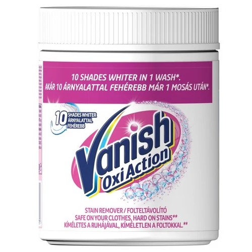 Vanish Oxi Action Fehérítő és Folteltávolító Por 470 g