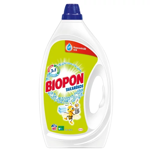 Biopon Takarékos Mosógél Normál 60 mosás 3 l
