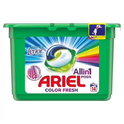Ariel Mosókapszula Touch of Lenor Fresh 14 db (#6)