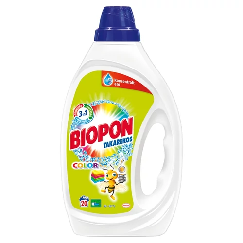 Biopon Takarékos Mosógél Color 20 mosás 1 l