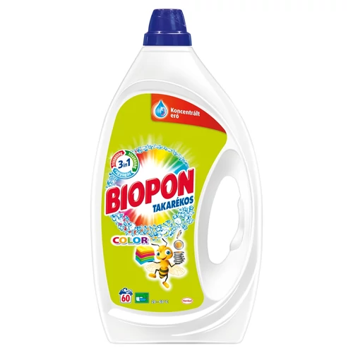 Biopon Takarékos Mosógél Color 60 mosás 3 l
