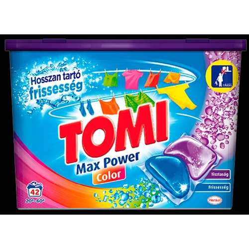 Tomi Mosókapszula Color 42 mosás, 840 g