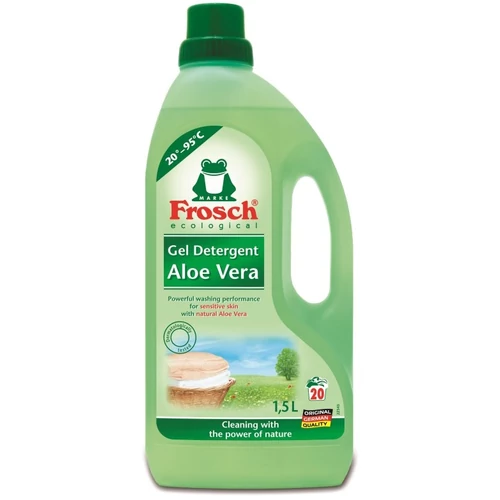 Frosch Folyékony Mosószer Aloe Vera 22 mosás 1,5 l