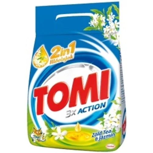 Tomi Mosópor 2in1 Zöld Tea és Jázmin 20 mosás 1,4 kg 