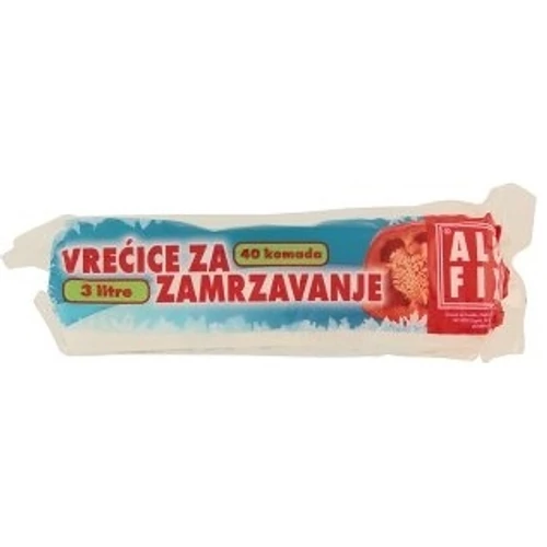 AluFix Mélyhűtőzacskó 3 l, 40 db