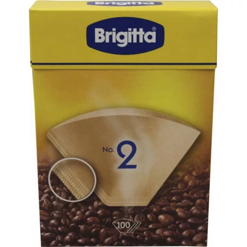 Brigitta Filterpapír Kávéfilter 2-es méret 100 db