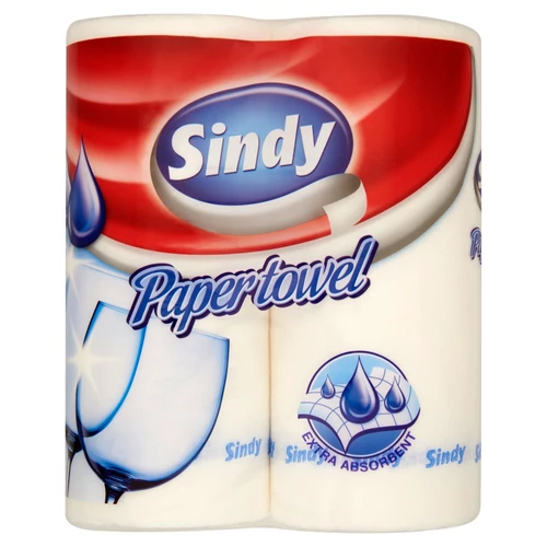 Sindy Konyhai Papírtörlő 2 rétegű, 2 tekercs, 2X50 lap (#24)