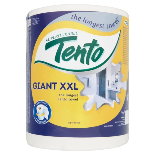 Tento Giant XXL háztartási papírtörlő 2 rétegű 1 tekercs 75 m (#6)