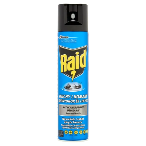 Raid Légy- és Szúnyogírtó Aerosol 400 ml (#12)