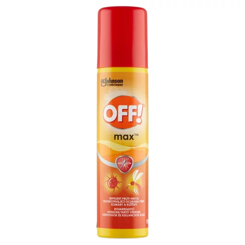 Off! Max Szúnyog- és Kullancsriasztó Aerosol 100 ml