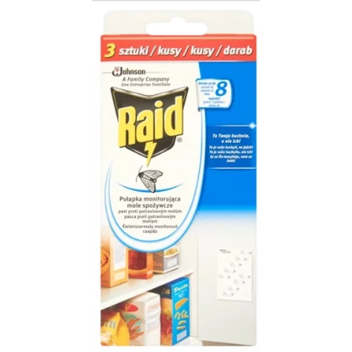 Raid élelmiszermoly monitorozó csapda 3 db