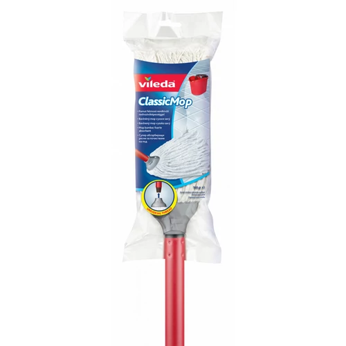 Vileda ClassicMop Pamut Felmosófej + menetes felmosónyél