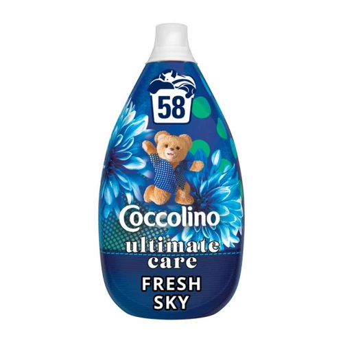 Coccolino Ultimate Care Fresh Sky ultrakoncentrált öblítő 58 mosás 870 ml (#6)
