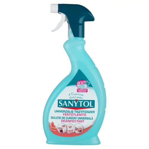 Sanytol Univerzális Tisztítószer Fertőtlenítő Garpefruit szórófejes 500 ml (#12)