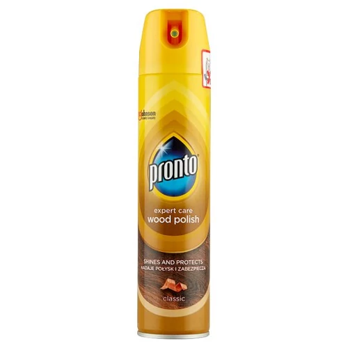 Pronto Expert Care Classic bútorápoló aeroszol 250 ml
