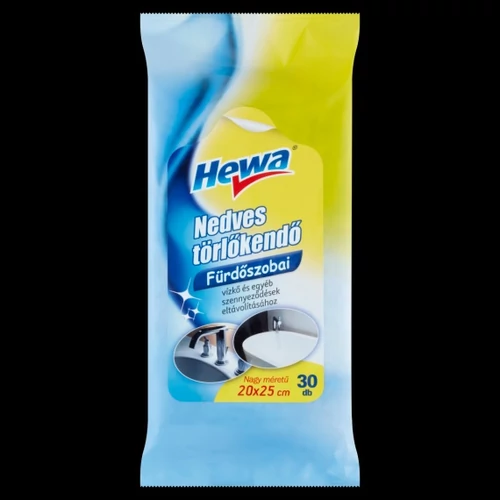 Hewa Nedves Törlőkendő Fürdőszobai 30 db