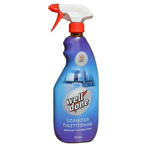 Well Done Szaniter Tisztítóhab szórófejes 750 ml