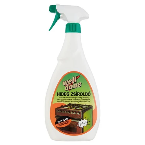 Well Done Hideg Zsíroldó szórófejes 750 ml