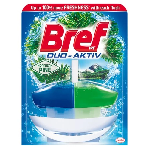 Bref Duo Aktiv Kosaras WC Öblítő Pine 50 ml