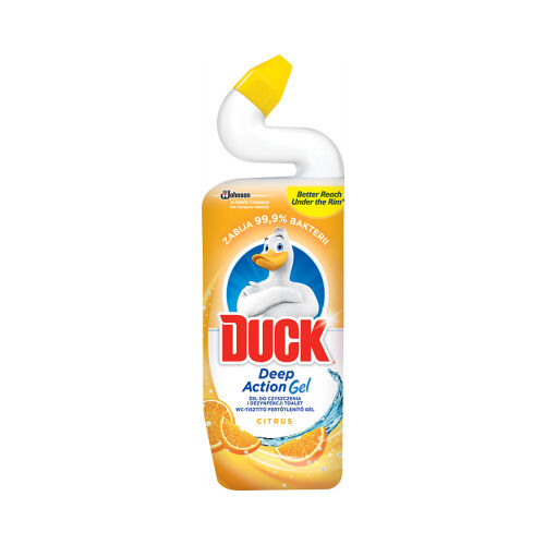 Duck Deep Action Gel WC-tisztító fertőtlenítő gél citrus illattal 750 ml (#12)