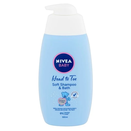 Nivea Baby Gyengéd Babasampon és Fürdető 500 ml