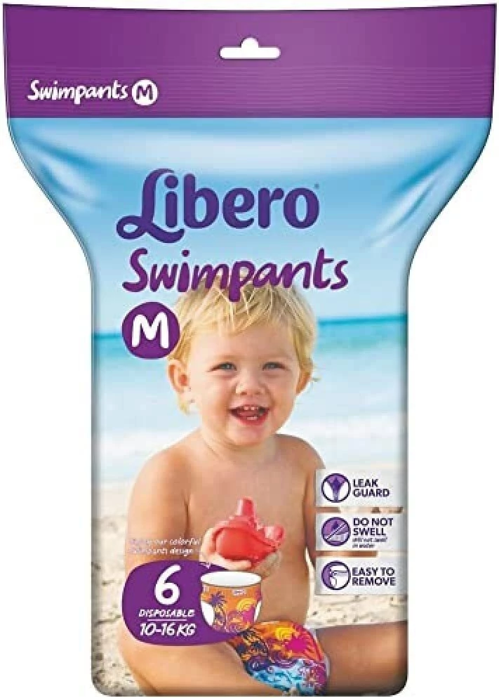 Libero Swimpants Úszópelenka M 10-16 kg 6 db