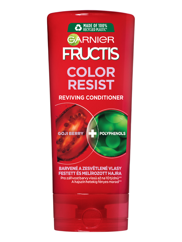 Garnier Fructis Hajerősítő Balzsam Color Resist Tartós Szín (Festett Vagy Melírozott Hajra) 200 ml