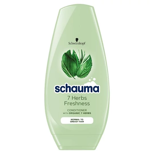 Schauma 7 gyógynövény hajöblítő balzsam (lelapulás ellen, zsíros hajra) 250 ml