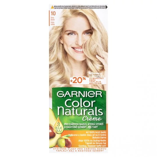 Garnier Color Naturals Tartós hajfesték 10 Extra szőke